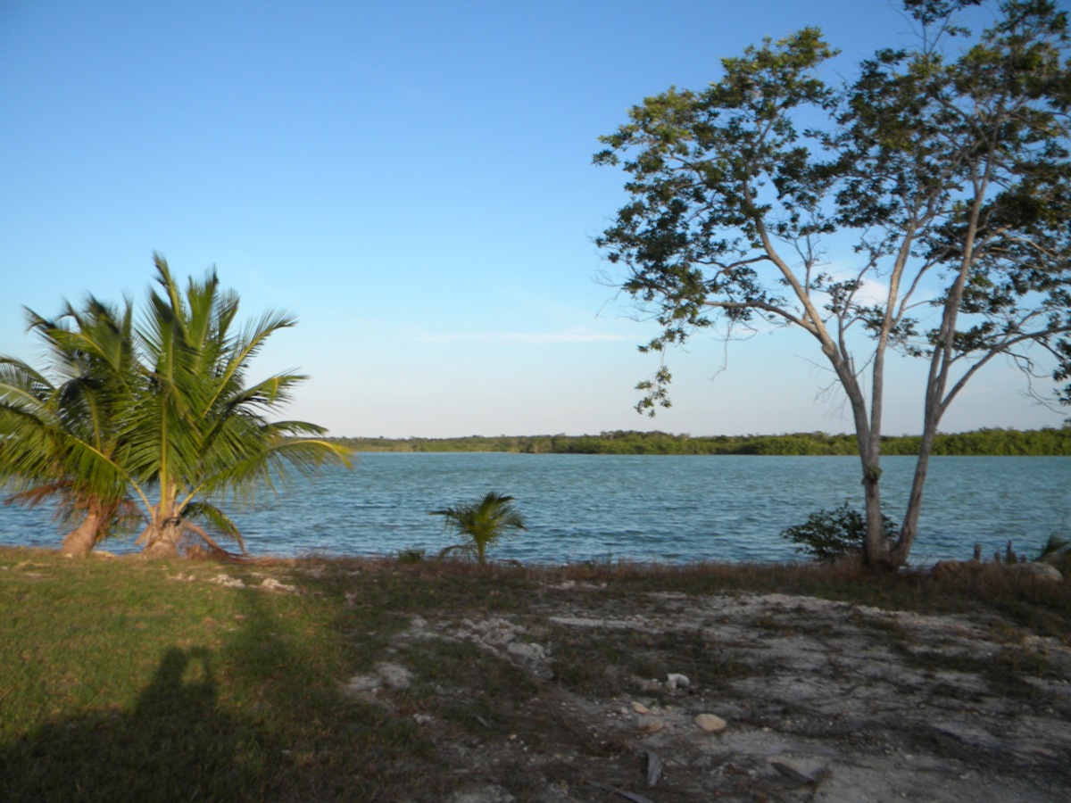 The lagoon two lots away