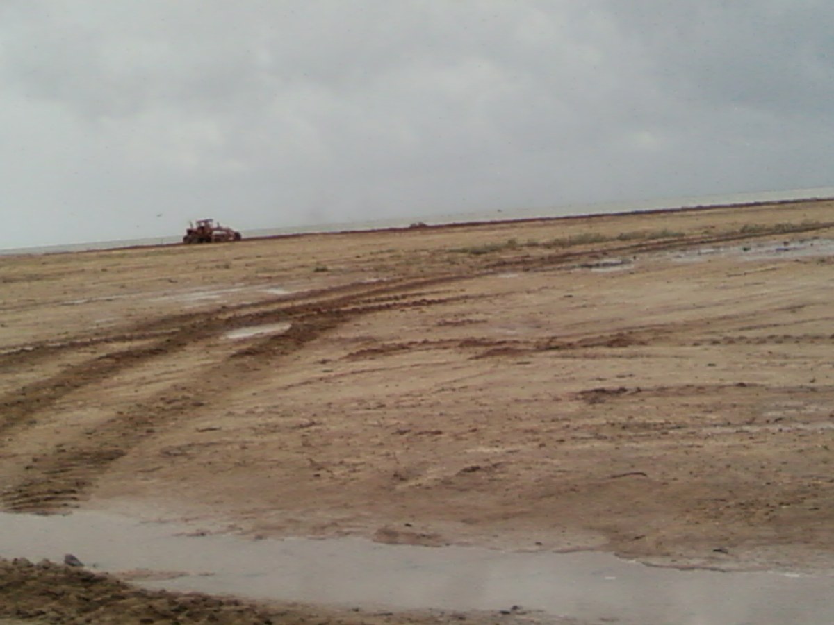 Sandy Beach Front Filled 