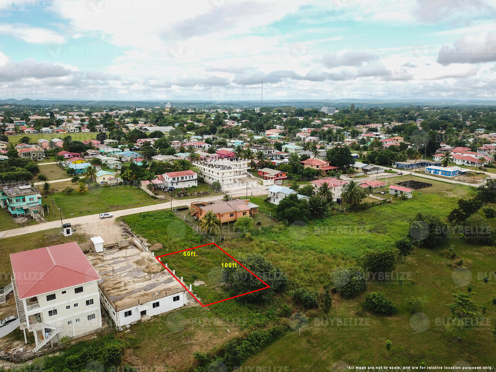 Large residential lot for sale in Belmopan City Belize