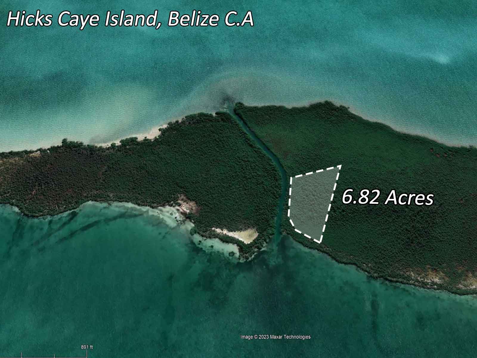 FOR-SALE: 6.8 Acres on Hicks Caye Island, Belize