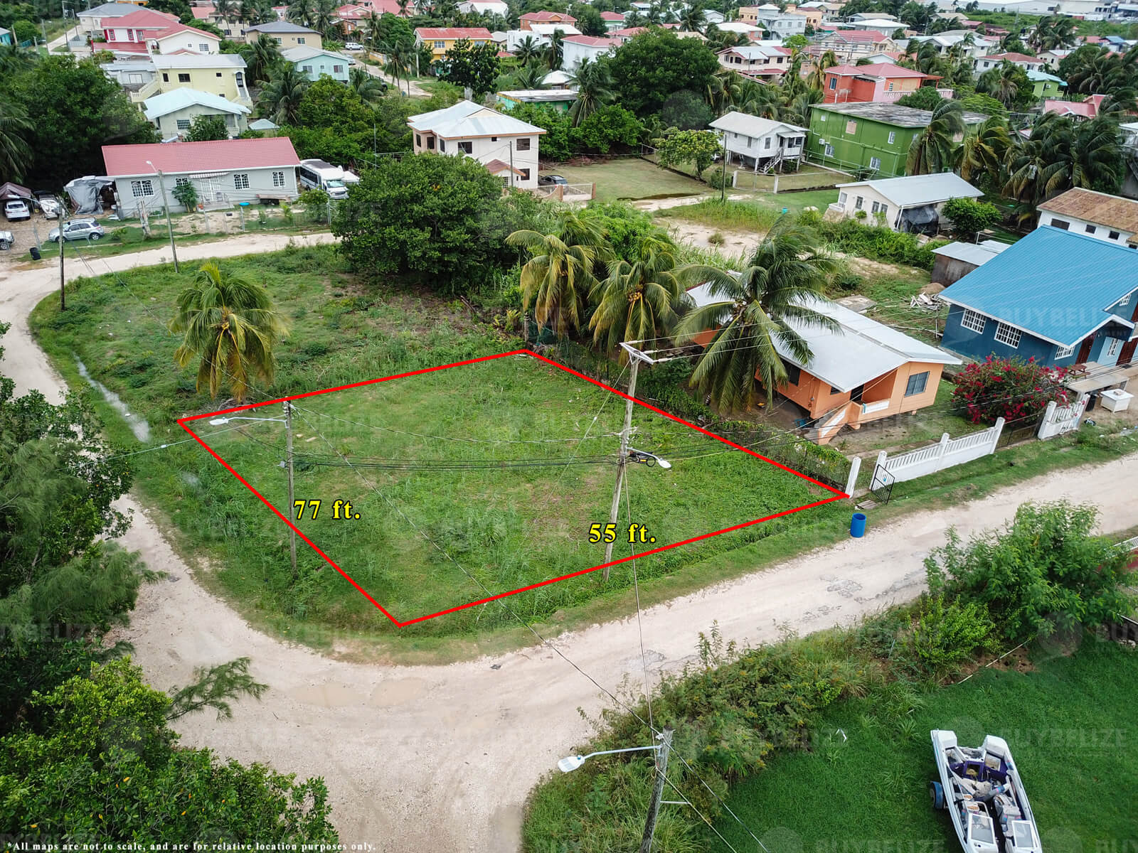 Beautiful Corner Lot in Belama Phase 2 Belize City