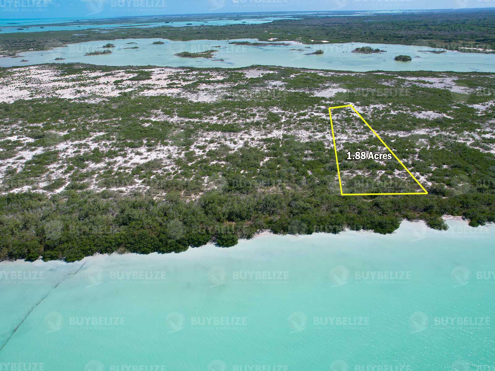 1.88 Acres of Beachfront Property for sale in Sarteneja Corozal