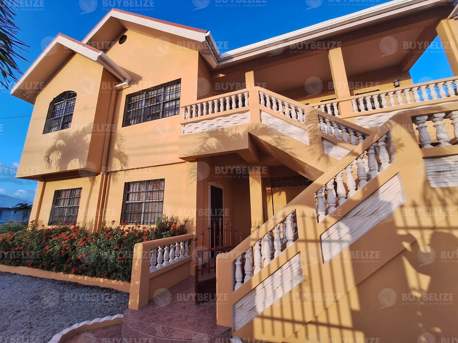 Beautiful Furnished Two-Story House Along with concrete bungalow House