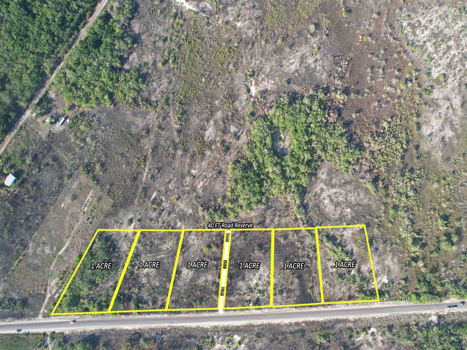 1 Acre Parcels For Sale on The Philip Goldson Highway