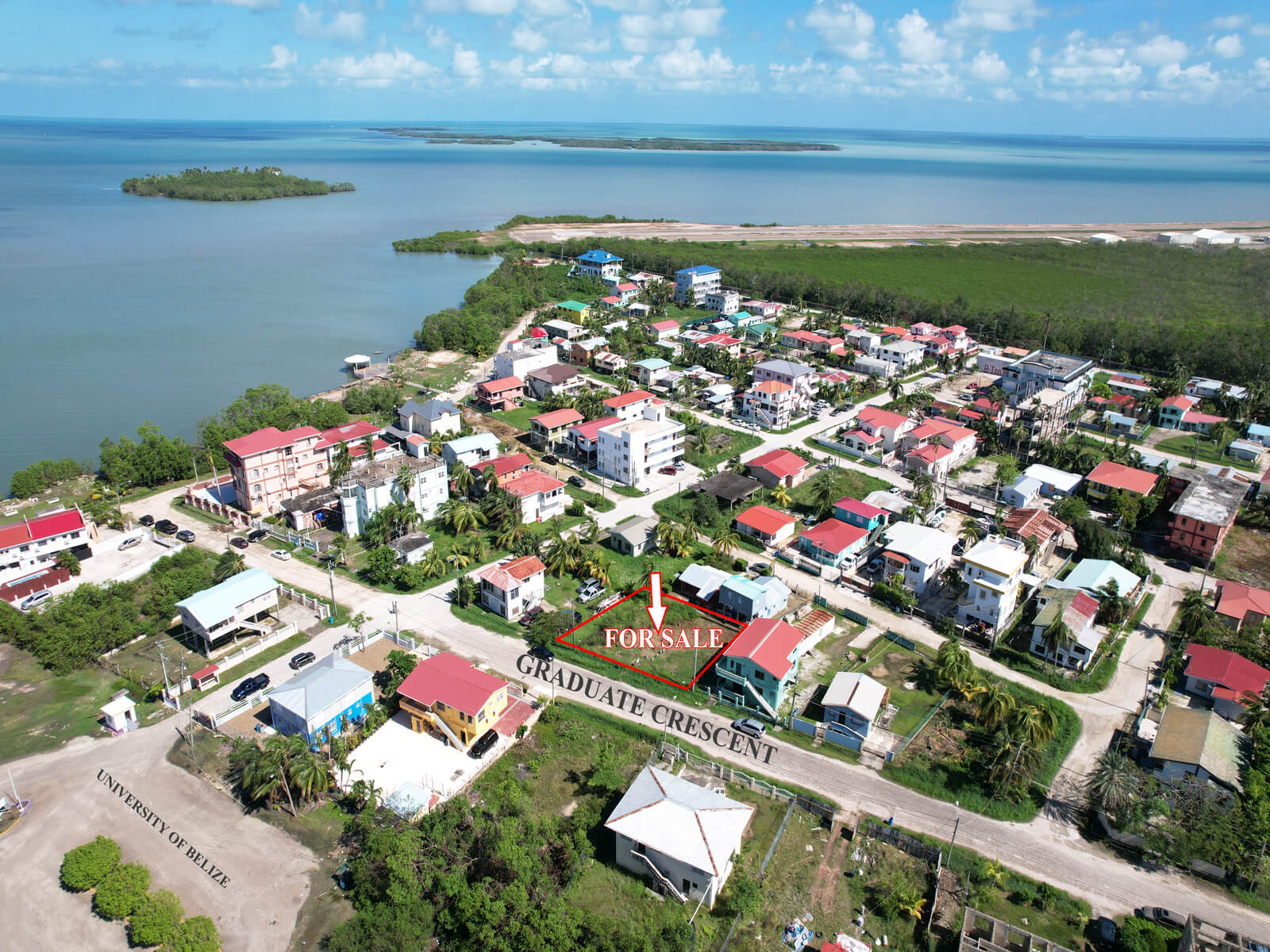 Residential lot 75 ft x 90 ft West Landivar Belize City