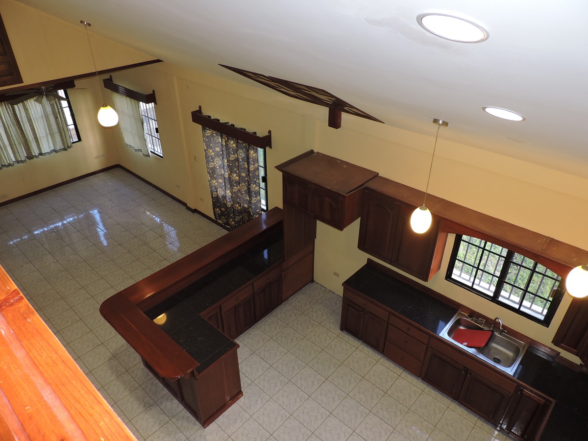 Upper View of Kitchen and Dining Room