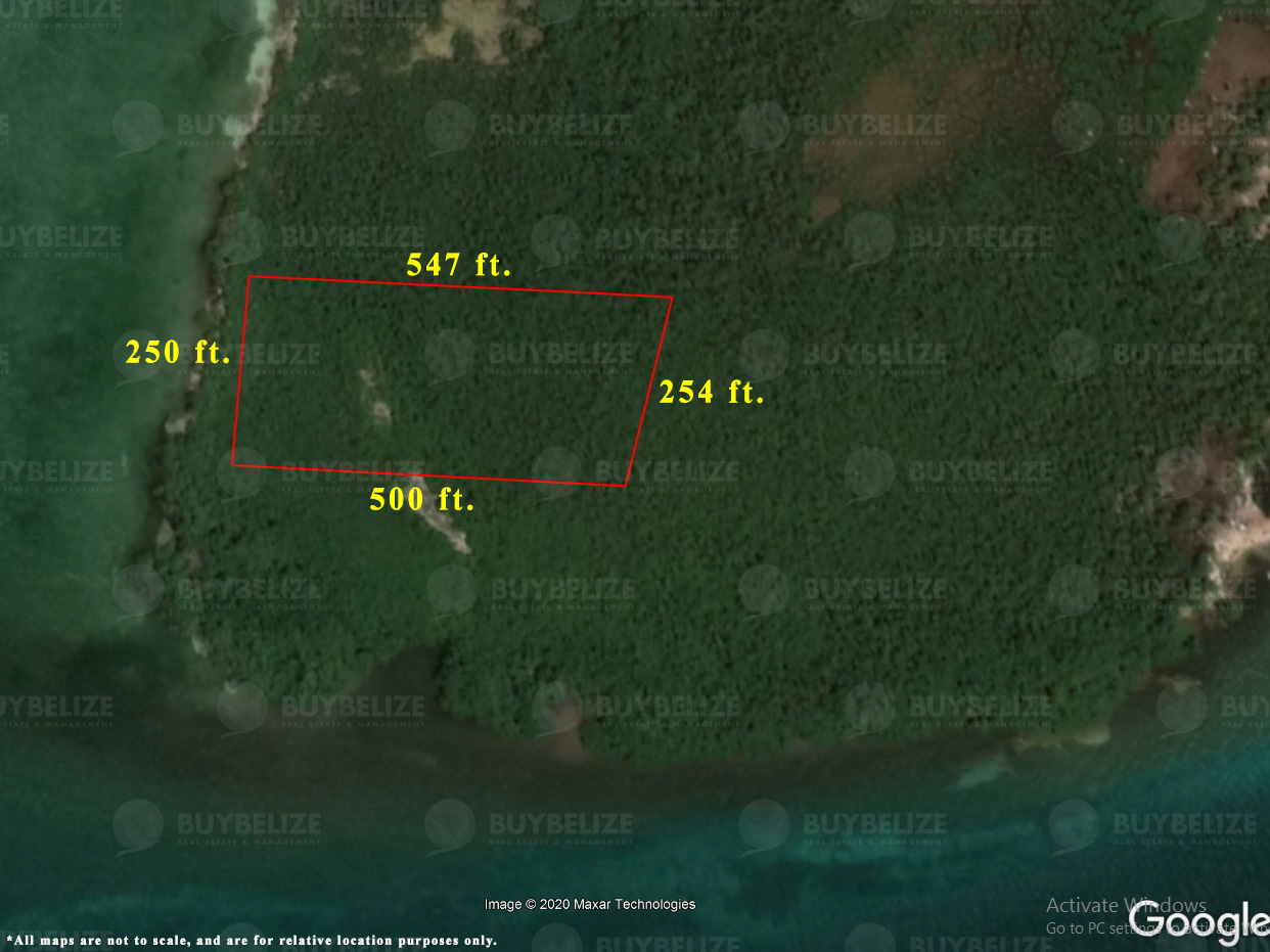 3 Acre Beachfront Island Property for Sale in Belize