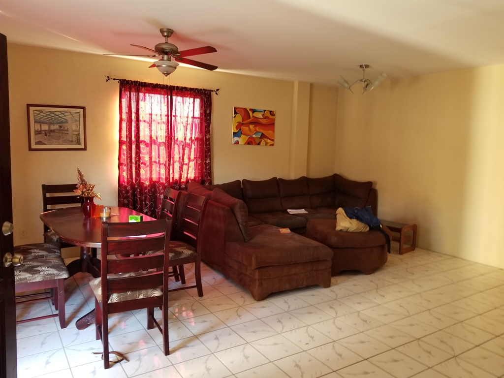 Semi Furnished 2 Bed Apartment for Rent in Belize City