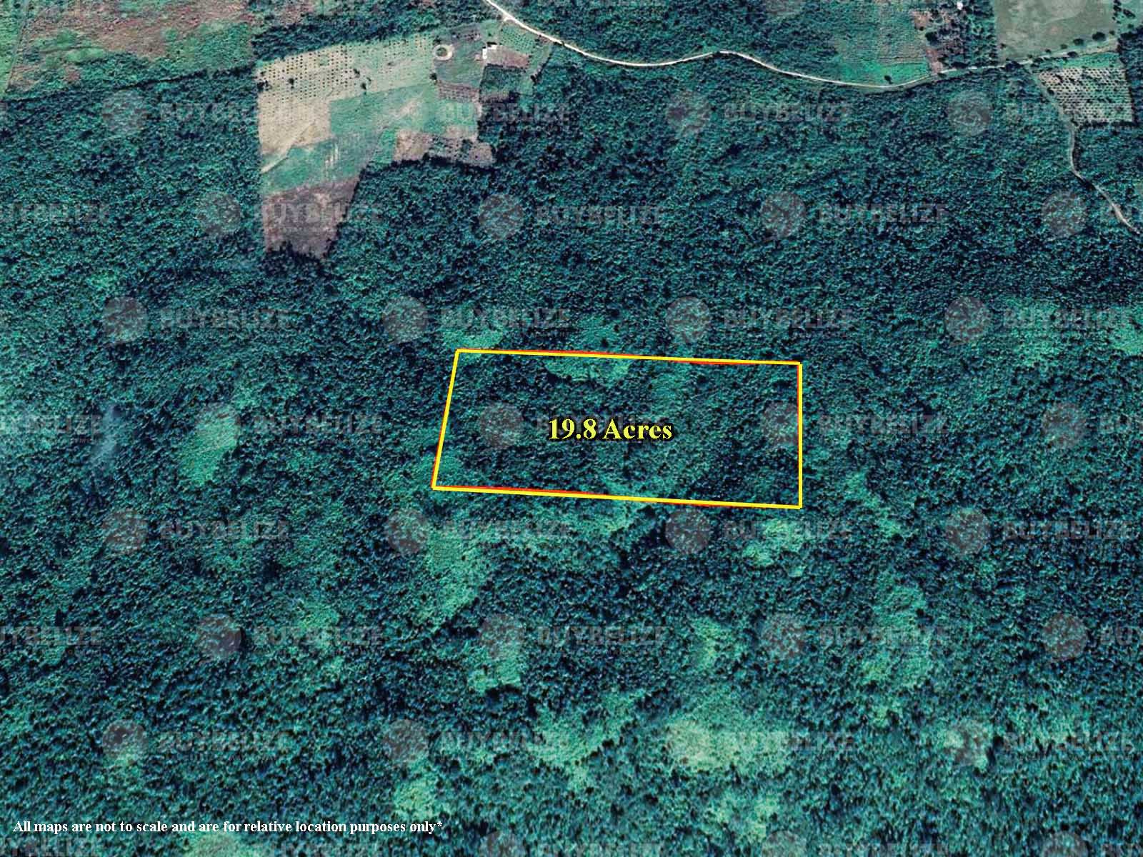 19.8 Acres Farm Land in Cayo District Belize for Sale