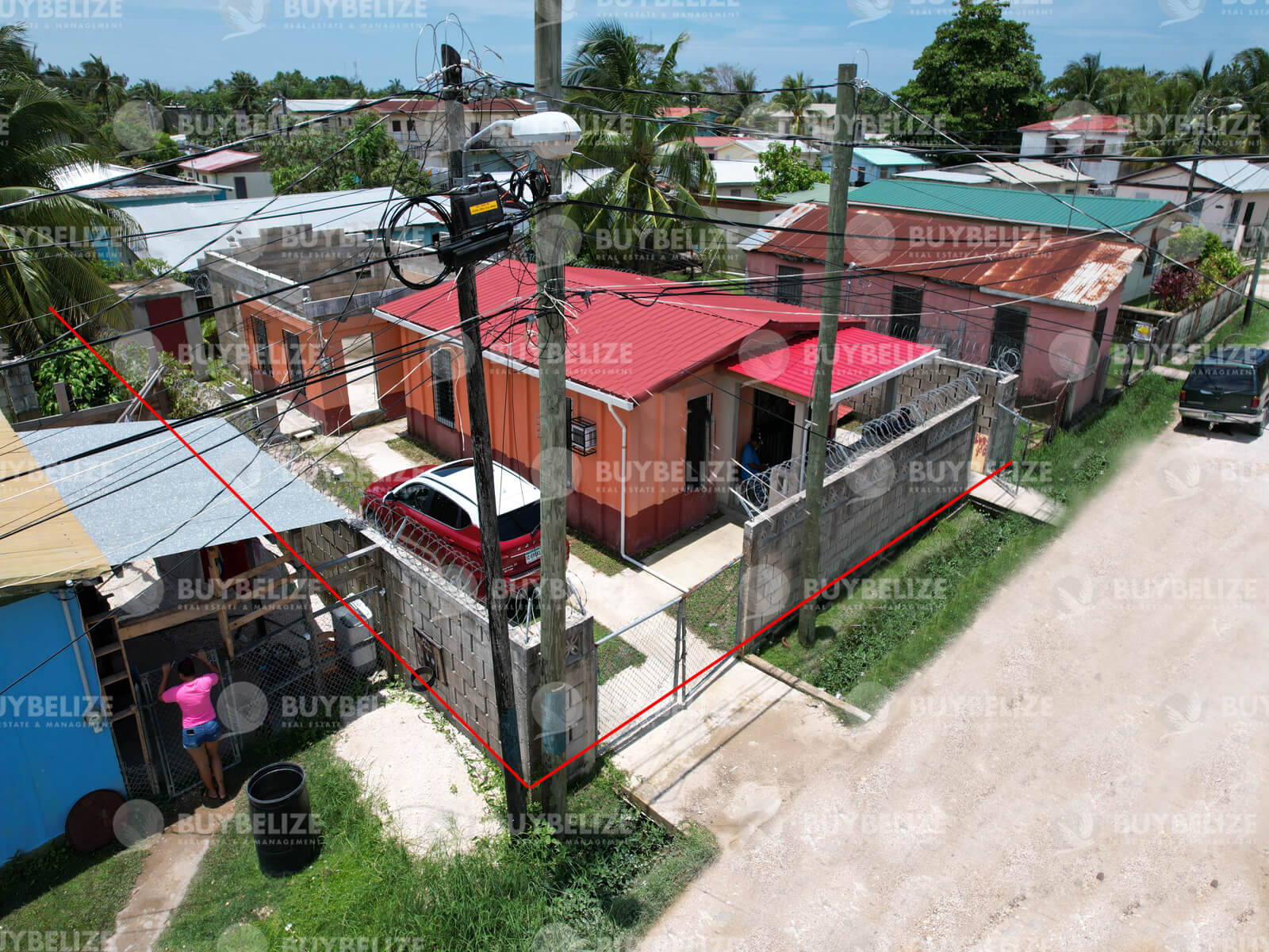 2 Bed 1 Bath House for Sale in Belize City