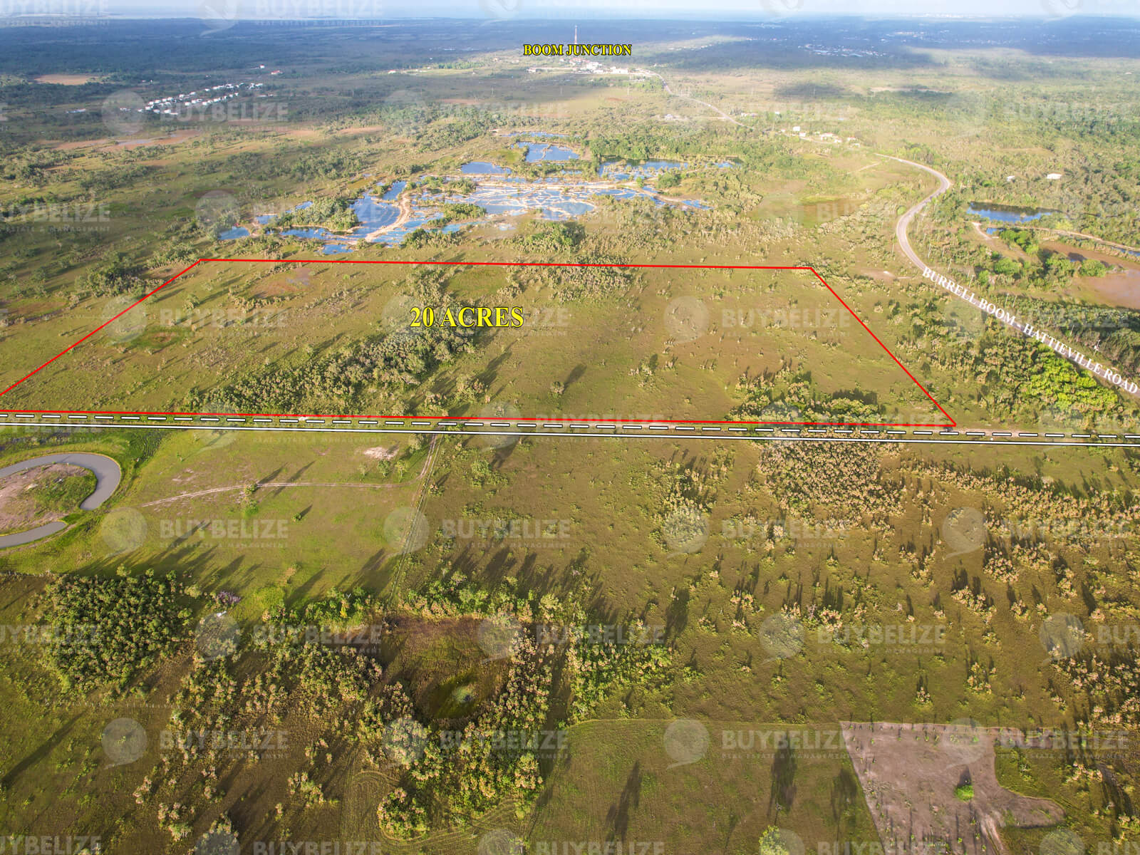 20 Acres of Pristine Savannah for Sale - Buy Belize Real Estate