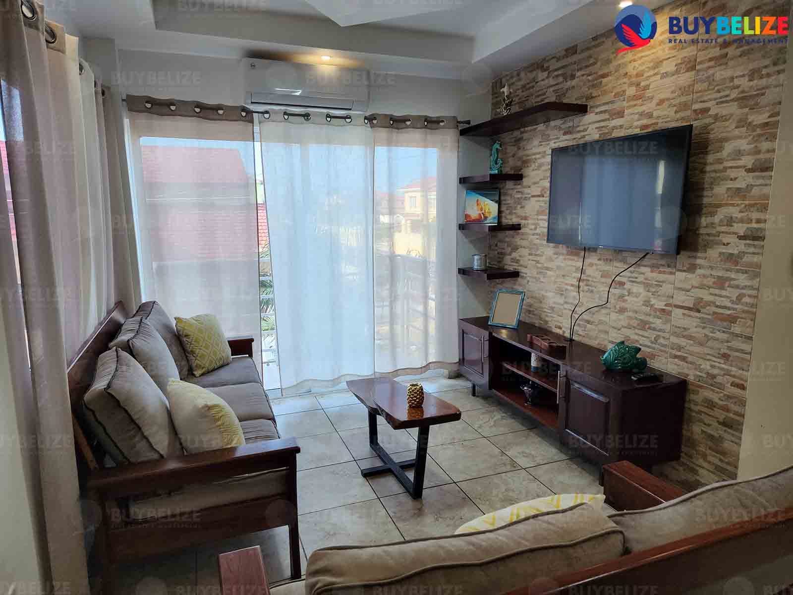2 Bed | 1 Bath Luxury Apartment for Rent in Bottonwood Bay, Belize City.
