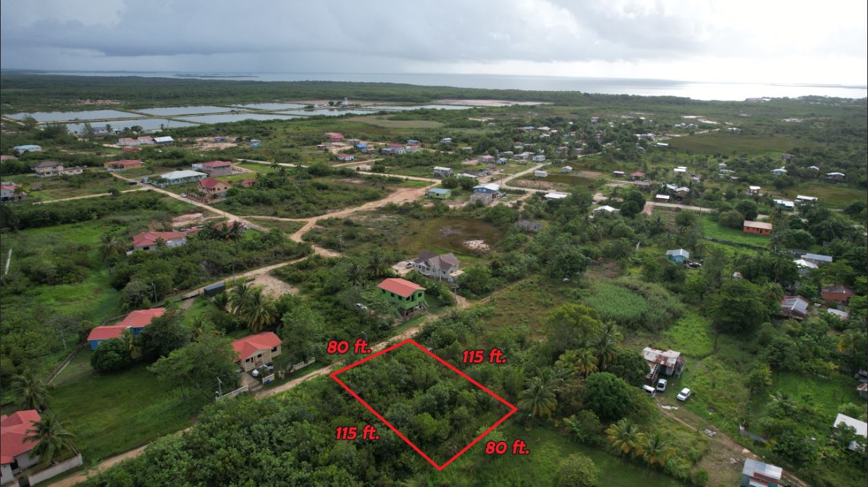 Large 1/4 Acre Land for Sale in Lake Garden, Ladyville, Belize C.A