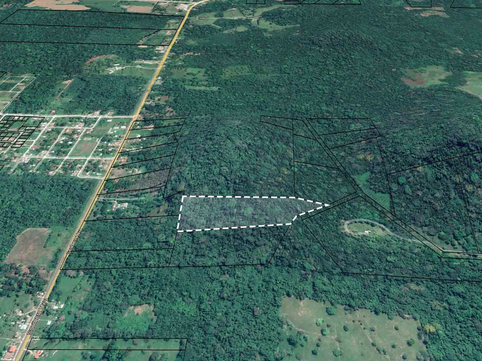 12 Acres of Land FOR SALE in Toledo, Belize.
