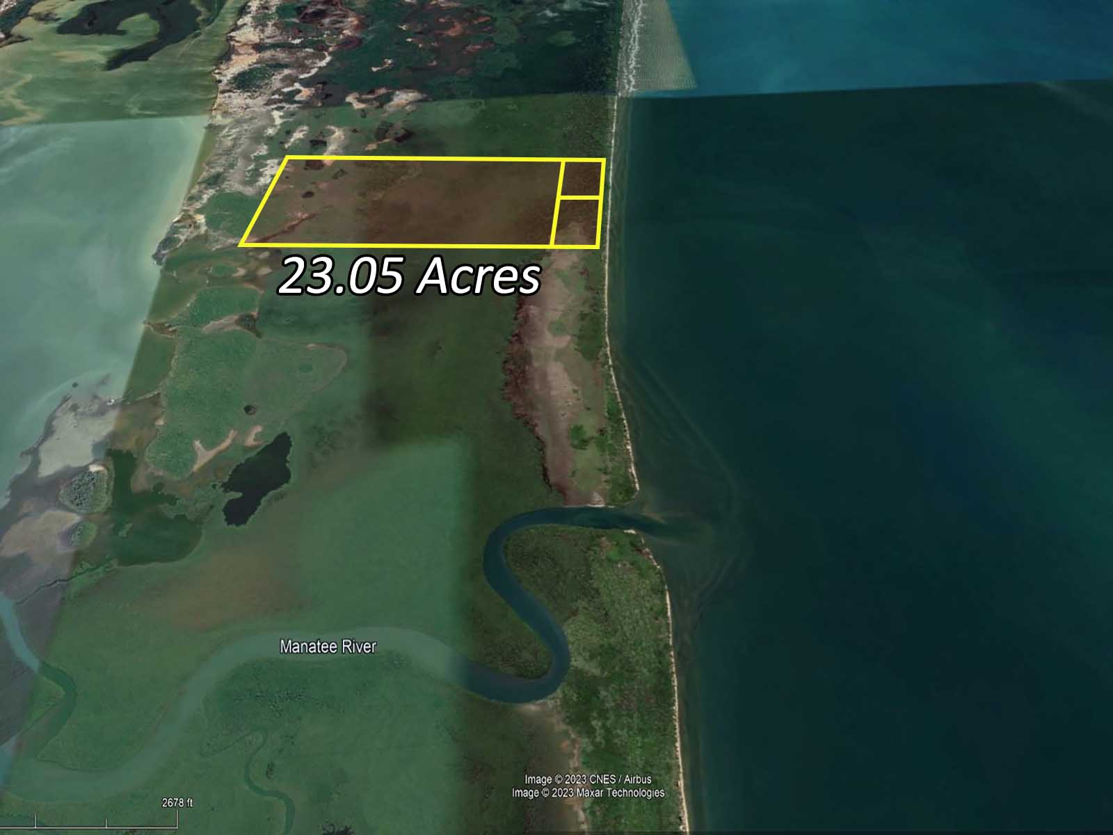 FOR-SALE: 23 Acres of Unspoiled Beach Frontage