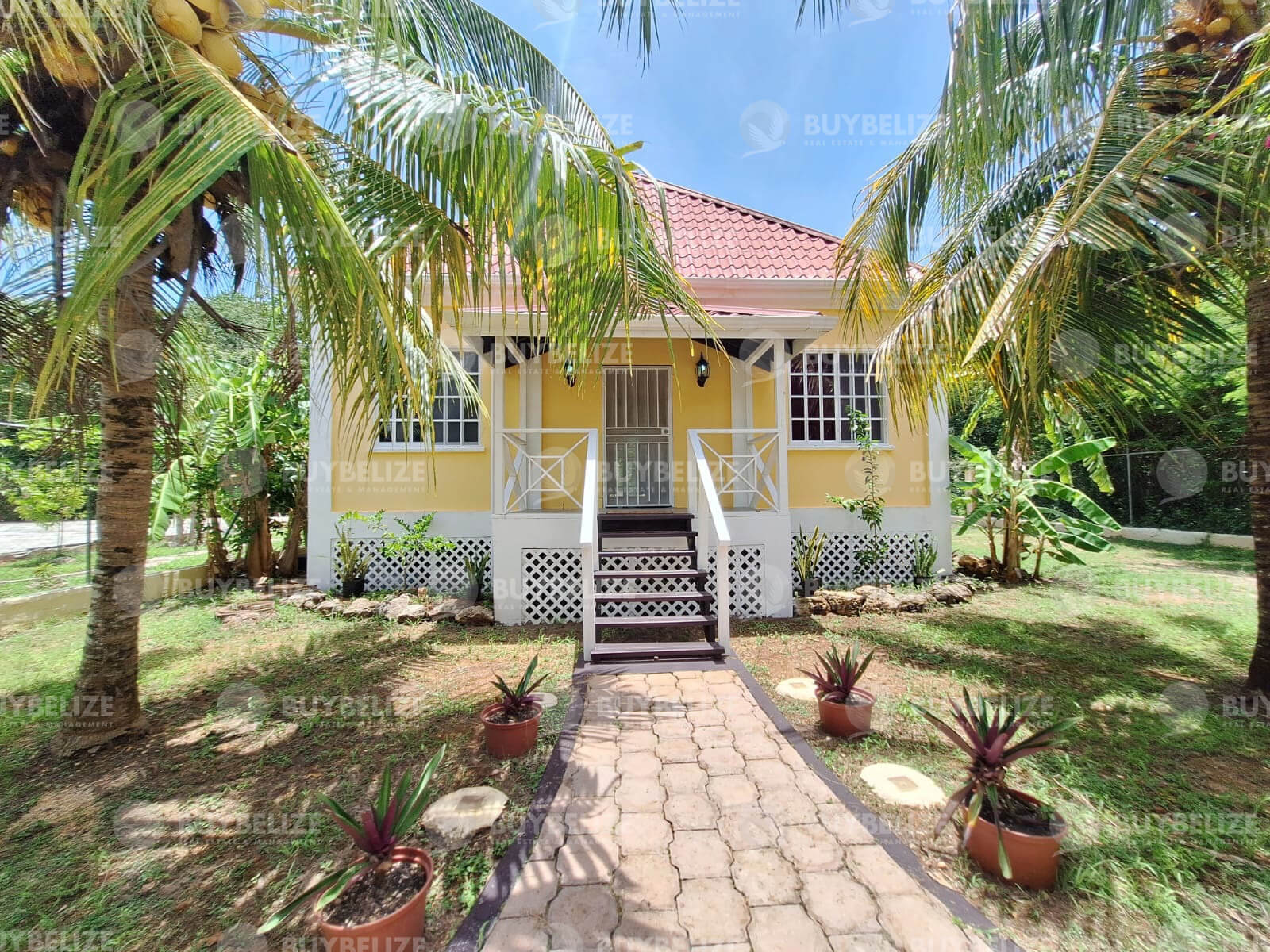 Tropical Two Bedroom House for Sale in Corozal Buy Belize Real Estate