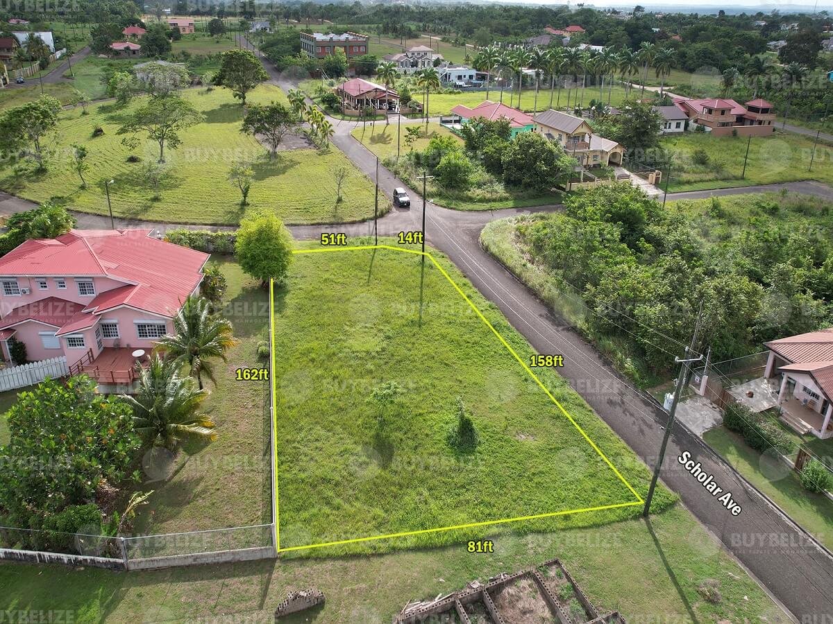 Highly Sought After Corner Lot for Sale in University Heights,Belmopan
