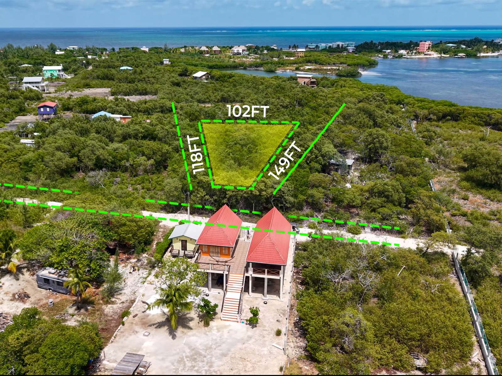 Beautiful Seaview Property for Sale in Caye Caulker