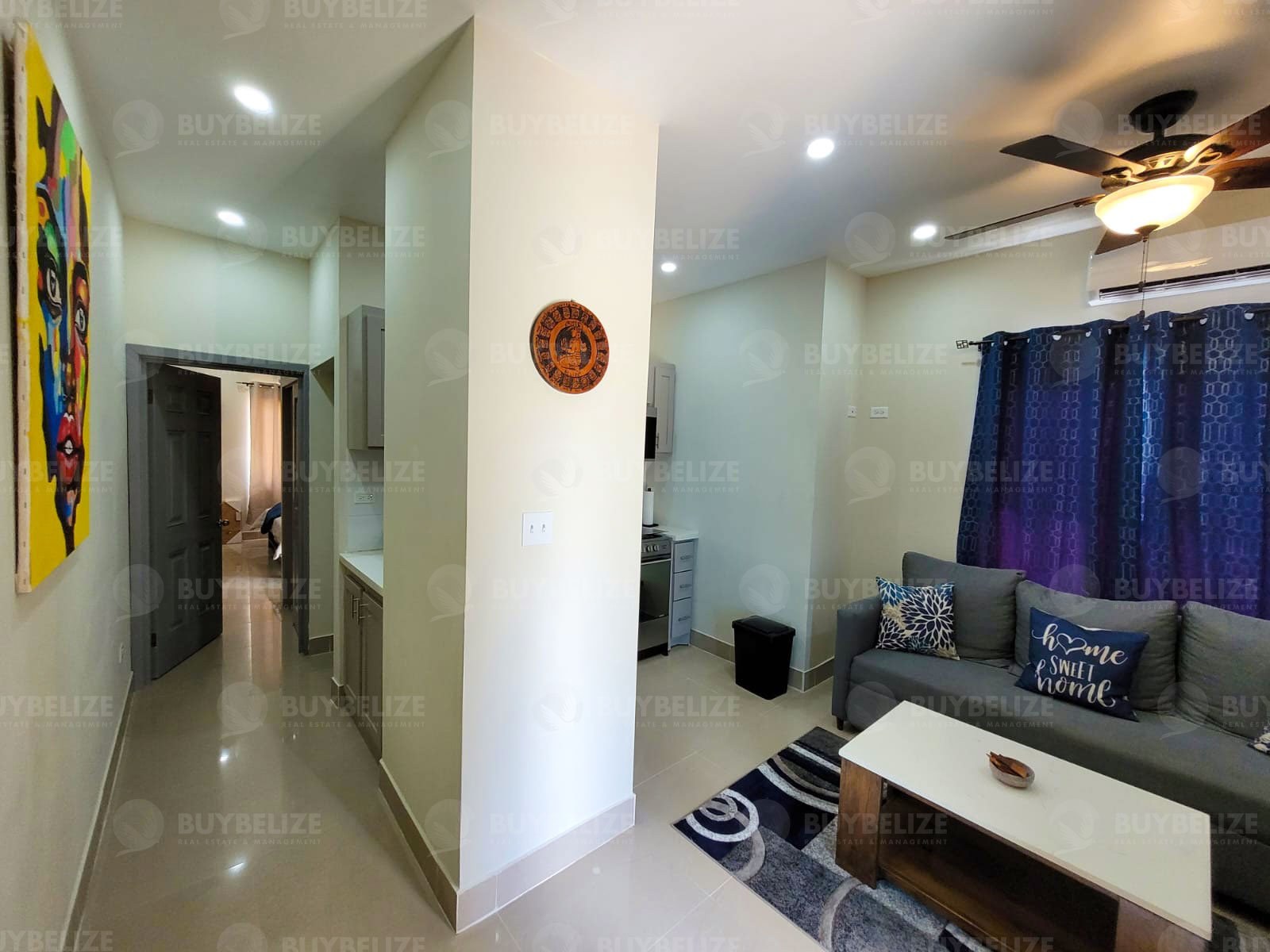 Modern 1 bed 1 bath Apartment for Rent