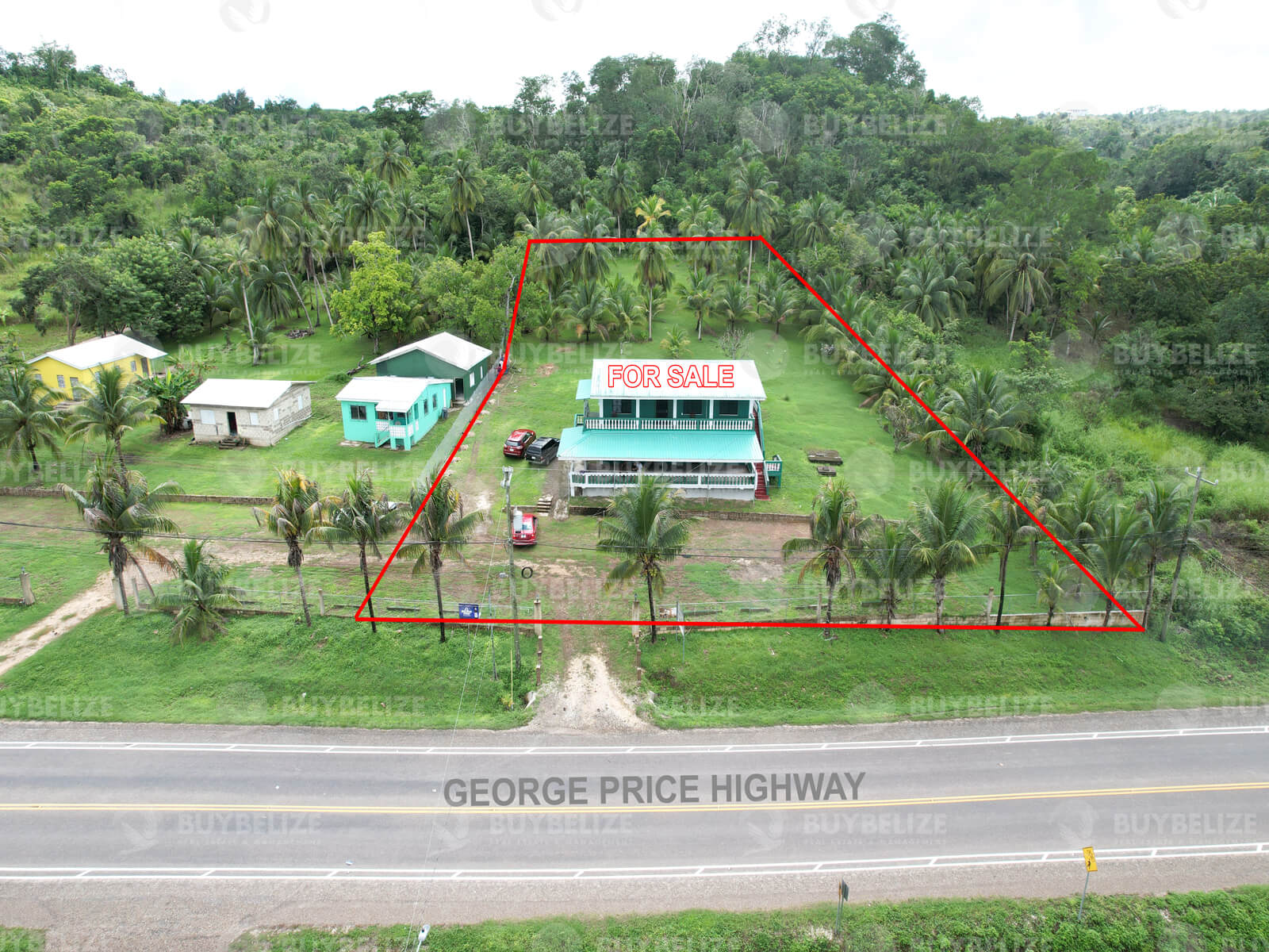 Income Earning Residential & Commercial Property with Highway Frontage