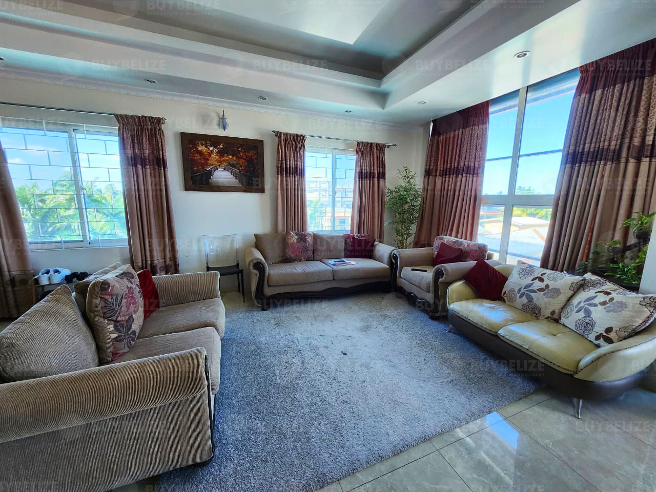 5 bedrooms 4 bath furnished Penthouse for rent