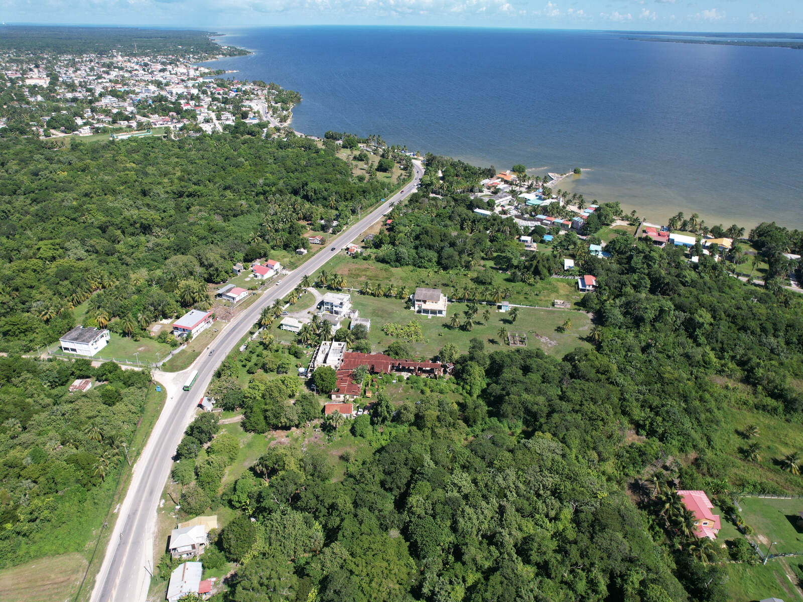 Prime 1.7 Acre Commercial Highway Property in Corozal Town