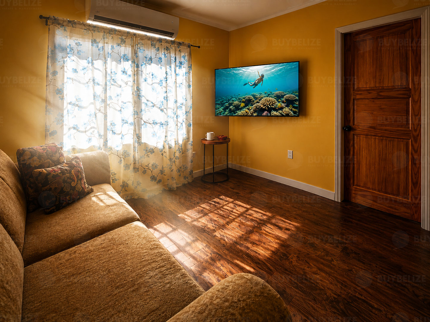 Furnished 2 Bed 2 Bath Upstairs Apartment for Rent in Belize City