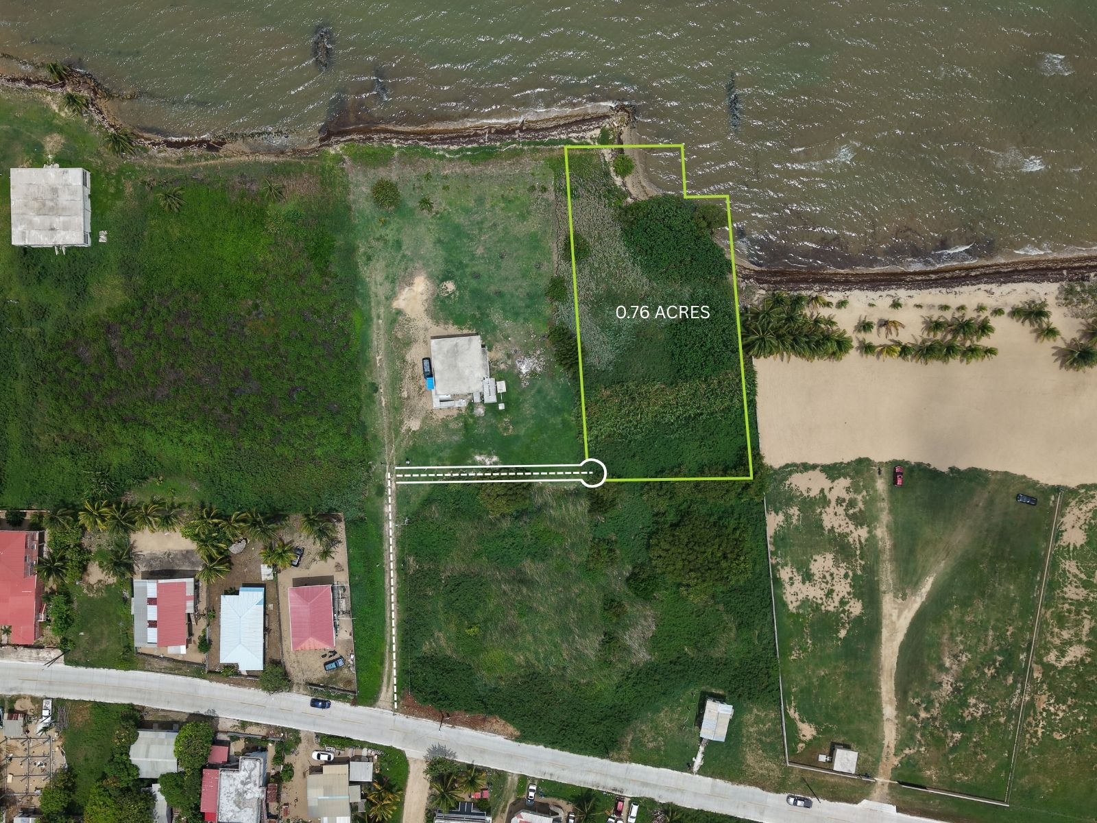 Beachfront Property for Sale in Dangriga