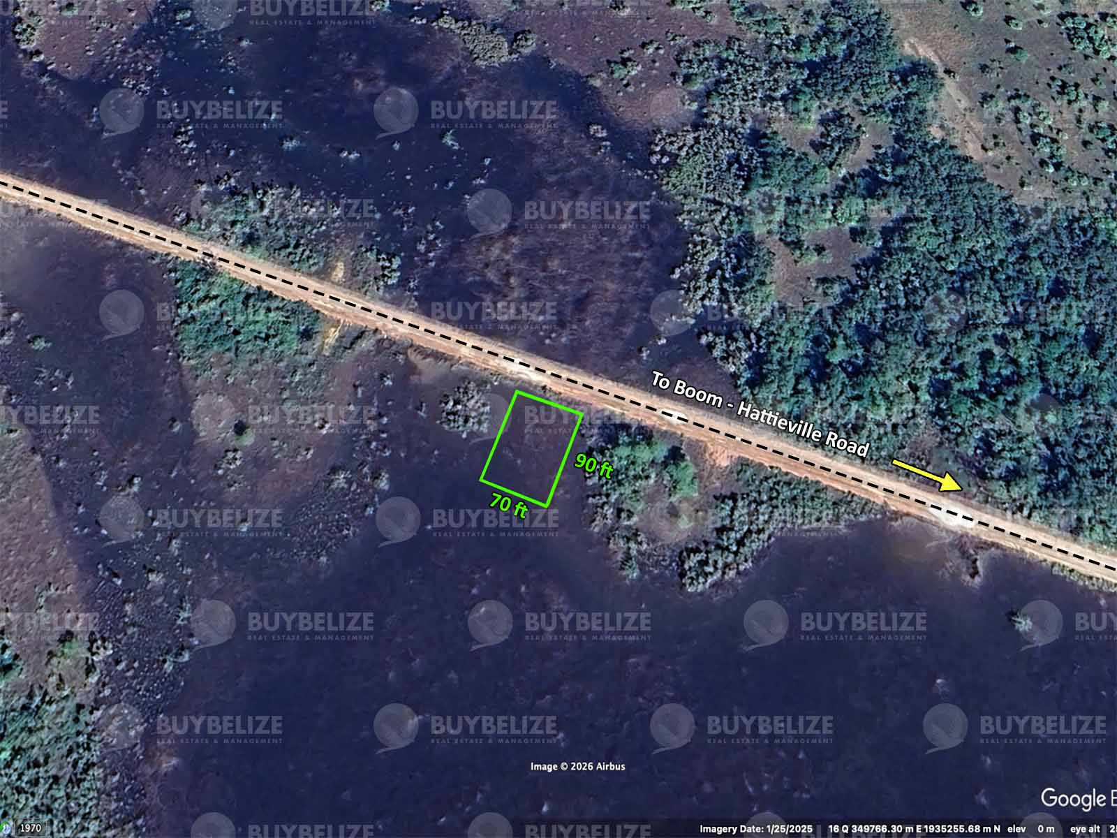 Residential Lot for Sale Near Hattieville