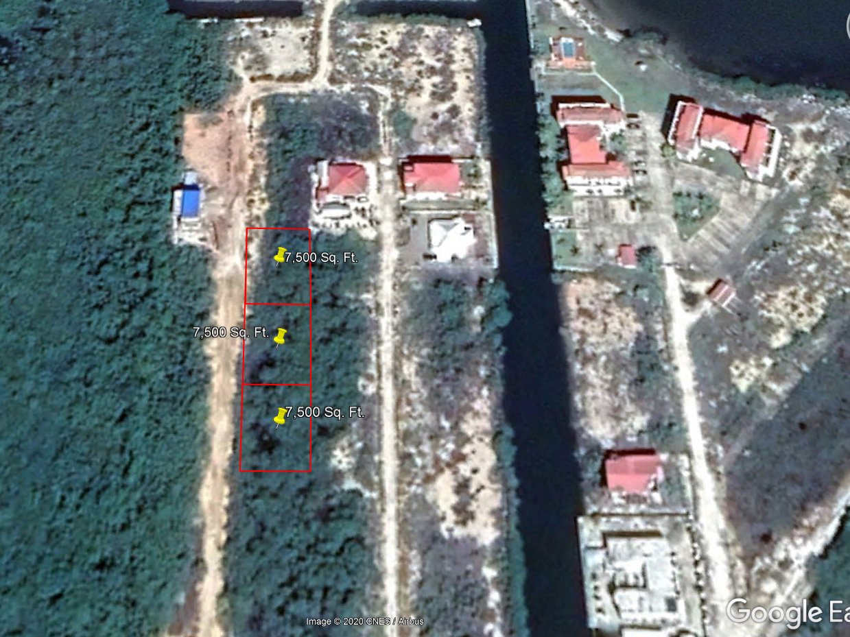 Satellite Image All 3 Properties for Sale