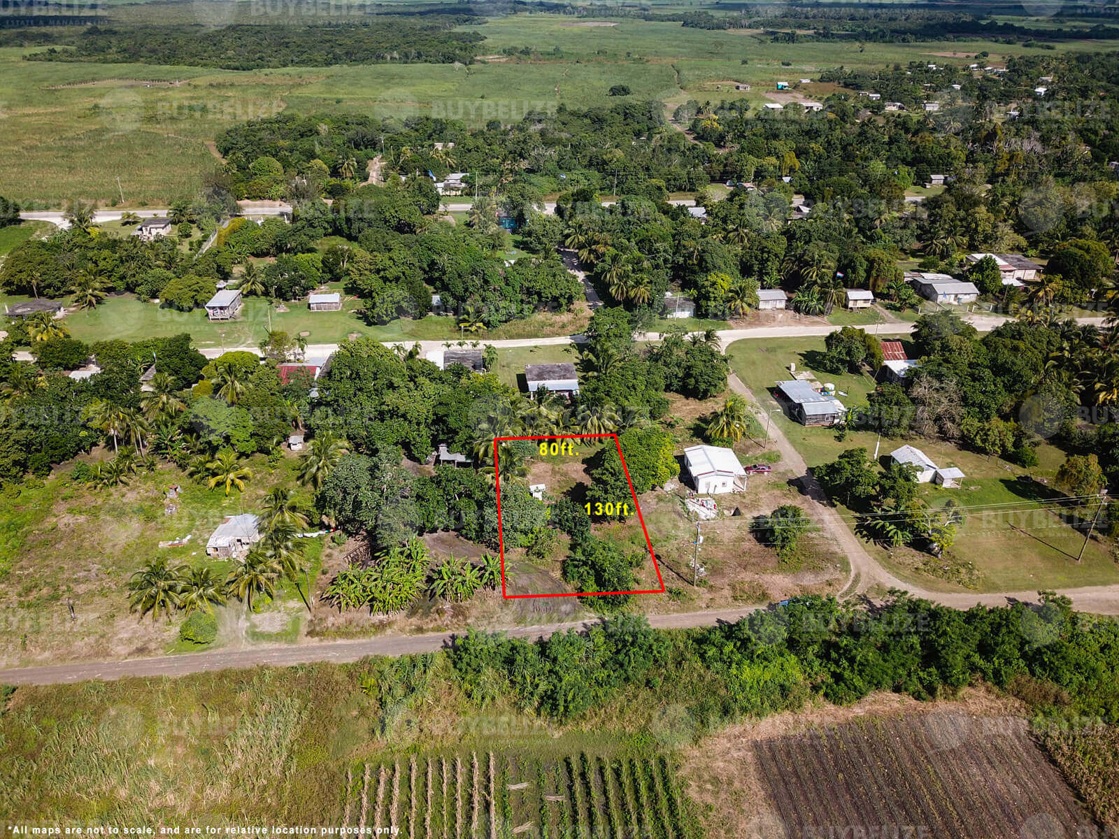 Land for Sale in Concepcion Village, Corozal District, Belize