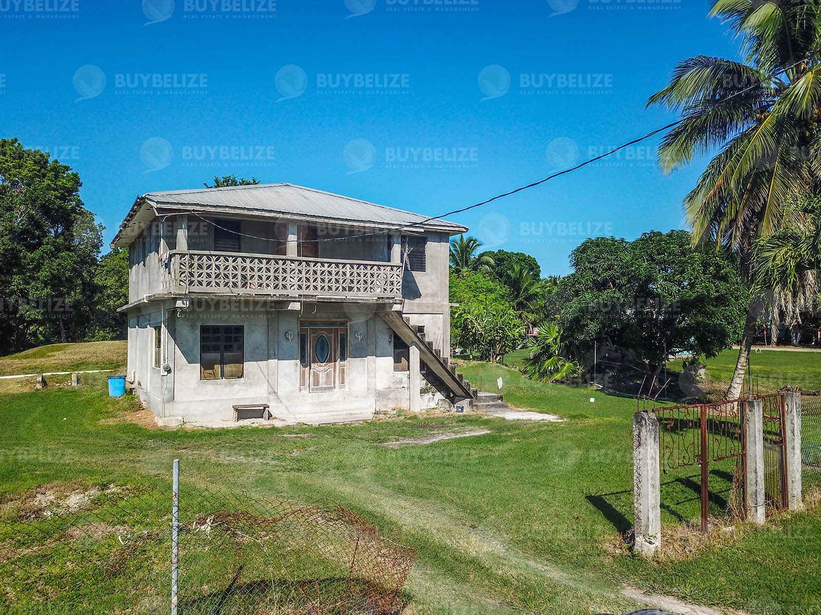 Two Story Concrete House For Sale in Corozal District, Belize