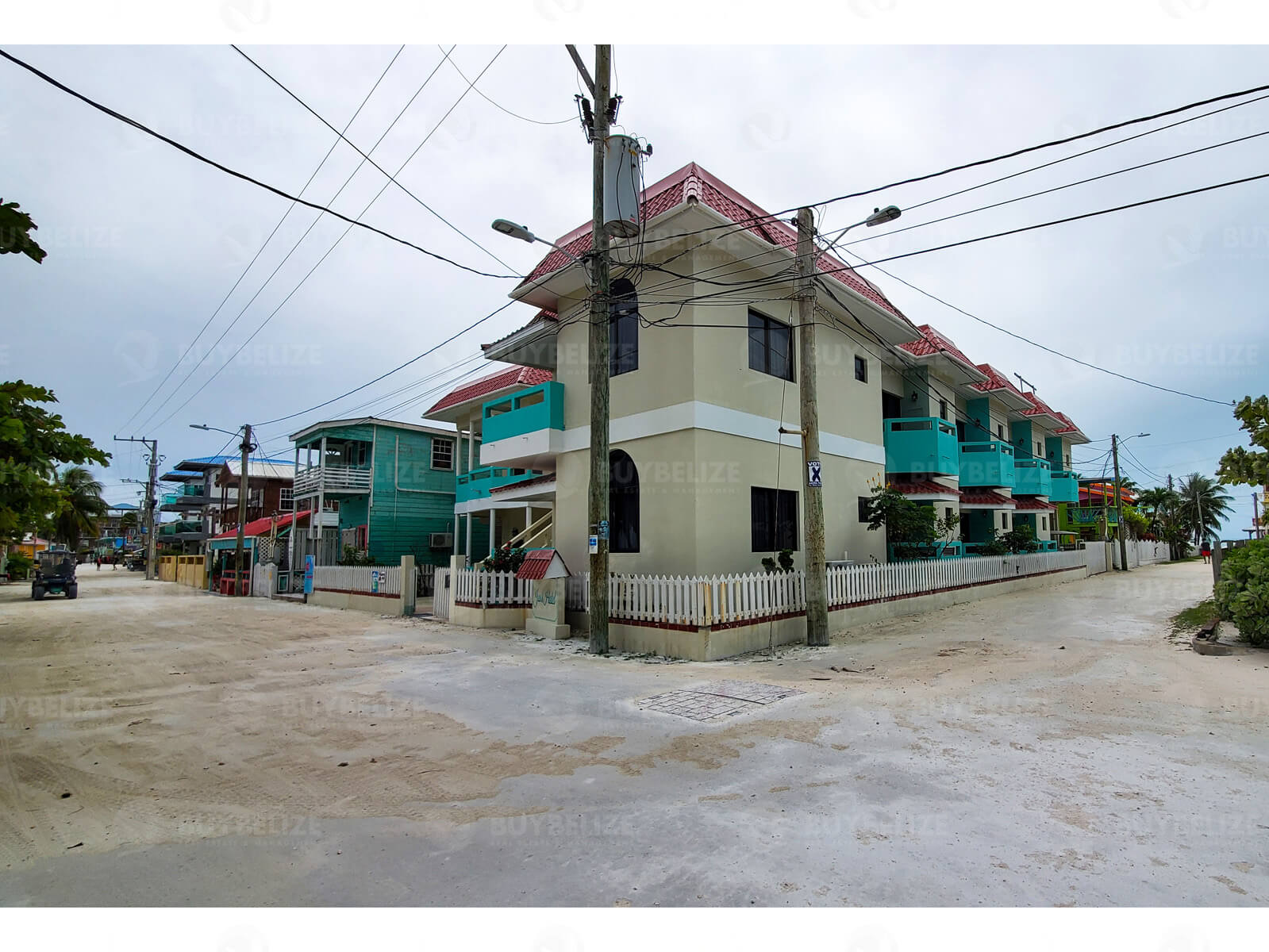 Beautiful Beachfront Hotel on Caye Caulker Island for Sale Buy Belize Real Estate